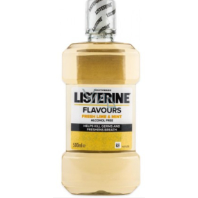 Listerine Flavours Fresh Lime & Mint ústní voda 500 ml