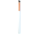 Kosmetický štětec na oční stíny rovný velký Rosegold 17 cm