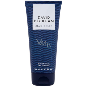 David Beckham Classic Blue Men sprchový gel pro muže 200 ml