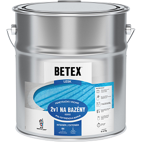 Betex s2852 2v1 základní i vrchní barva na bazény 0440 tmavě modrá, 9 kg