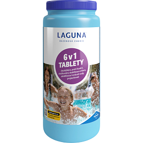 Laguna 6 v 1 Mini multifunkční tablety pro celosezónní údržbu vody v bazénu, 1 kg