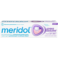 Meridol Fast Action zubní pasta pro dásně, 75 ml