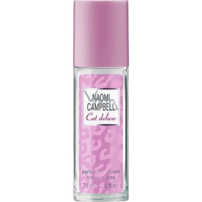 Naomi Campbell Cat Deluxe parfémovaný deodorant sklo pro ženy 75 ml