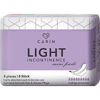 Carin Light inkontinenční vložky, 8 ks