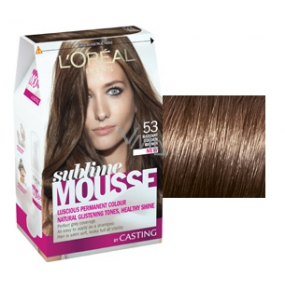 Loreal Paris Sublime Mousse barva na vlasy 53 oslnivý zlatý kaštan