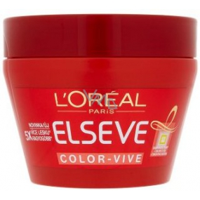 Loreal Paris Elseve Color Vive ochranná maska na vlasy barvené nebo po melíru 300 ml