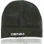 Denim Čepice s šedobílým lemem 1 kus