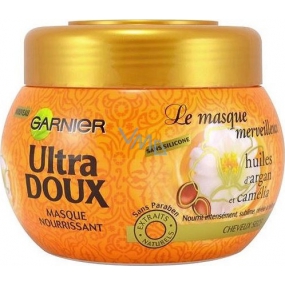 Garnier Ultra Doux Rituál krásy vyživující maska pro suché, hrubé vlasy 300 ml