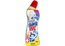 Fixinela Wc Arctic čisticí prostředek na toaletní mísy, bidety, vany, umyvadla, sprchy 750 ml