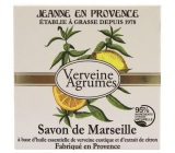 Jeanne en Provence Verveine Cédrat - Verbena a Citrusové plody tuhé toaletní mýdlo 100 g