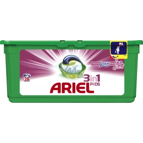 Ariel Touch of Lenor Fresh 3v1 gelové kapsle na praní prádla 28 kusů 837,2 g