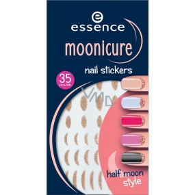 Essence Moonicure nálepky na nehty 01 Half Moon Glam 1 aršík