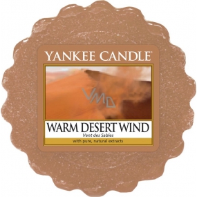 Yankee Candle Warm Desert Wind - Teplý pouštní vítr vonný vosk do aromalampy 22 g