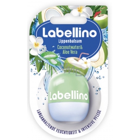 Labello Labellino Coconut Water & Aloe Vera pečující balzám na rty 7 g