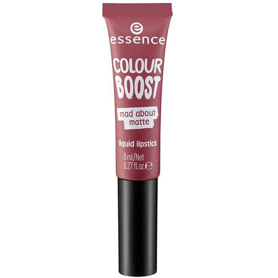 Essence Colour Boost Mad About Matte tekutá rtěnka 04 Mad Matters 8 ml