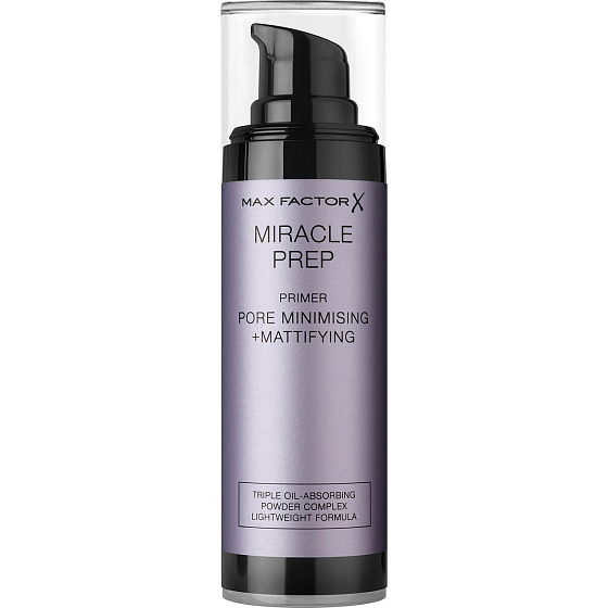 Max Factor Miracle Prep Primer matující podkladová báze pro vyhlazení pleti a minimalizaci pórů 30 ml