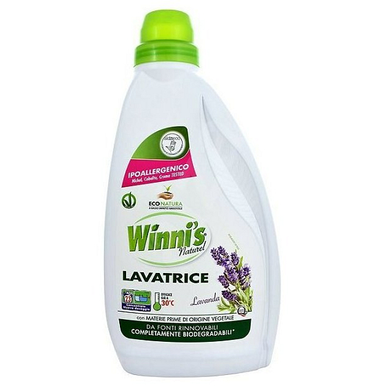 Winnis Eko Lavatrice Lavanda prací gel na všechny typy vláken jemných a barevných oděvů 23 dávek 1150 ml