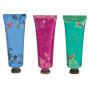 Heathcote & Ivory Trilogy Pink, Blue, Green hydratační krém na ruce a nehty 3 x 30 ml, kosmetická sada