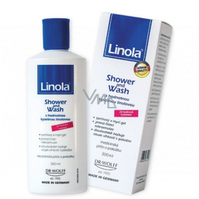 Linola Shower and Wash Sprchový a mycí gel pro tělo, ruce i obličej 300 ml