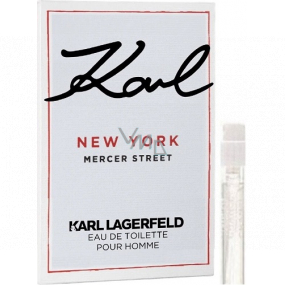 Karl Lagerfeld Karl New York Mercer Street toaletní voda pro muže 2 ml s rozprašovačem, vialka