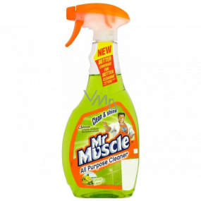 Mr. Muscle Clean & Shine Citrus Lime Okna a sklo čistící prostředek rozprašovač 500 ml