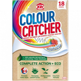 K2r Colour Catcher Eco Stop obarvení prací ubrousky 18 kusů