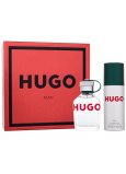 Hugo Boss Hugo Man toaletní voda 75 ml + deodorant sprej 150 ml, dárková sada pro muže