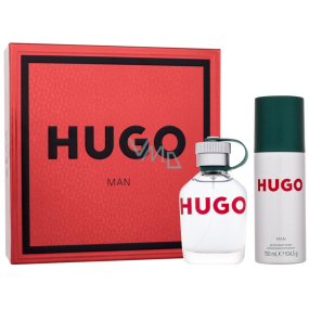 Hugo Boss Hugo Man toaletní voda 75 ml + deodorant sprej 150 ml, dárková sada pro muže