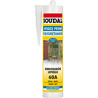 Soudal 60A konstrukční lepidlo na dřevo, čiré, 300 ml