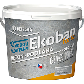 Detecha Ekoban Forte barva na dřevo i beton, šedá, 5 kg
