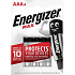 Energizer Max Alkaline AAA mikrotužková baterie, 4 ks