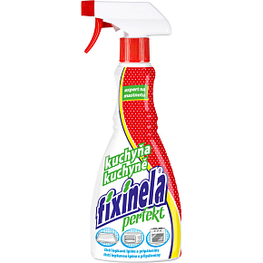 Fixinela Perfekt Kuchyň, čistič do kuchyně, rozprašovač, 500 ml Fixinela Perfekt Kuchyň, čistič do kuchyně, rozprašovač, 500 ml