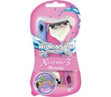 Wilkinson Lady Xtreme 3 Beauty holicí strojek 3 břity 3 + 1 kusů