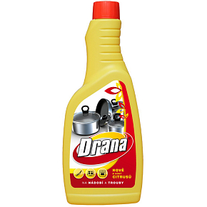 Severochema Drana na nádobí, čistič nádobí a trouby, s vůní cistrusů, 500 ml