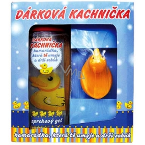 Bohemia Gifts Dárková kachnička sprchový gel 300 ml + toaletní mýdlo 30 g, kosmetická sada