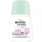 Garnier Mineral Protection Cotton Fresh 48h kuličkový antiperspirant deodorant roll-on pro ženy 50 ml