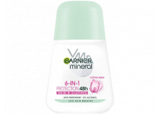 Garnier Mineral Protection Cotton Fresh 48h kuličkový antiperspirant deodorant roll-on pro ženy 50 ml