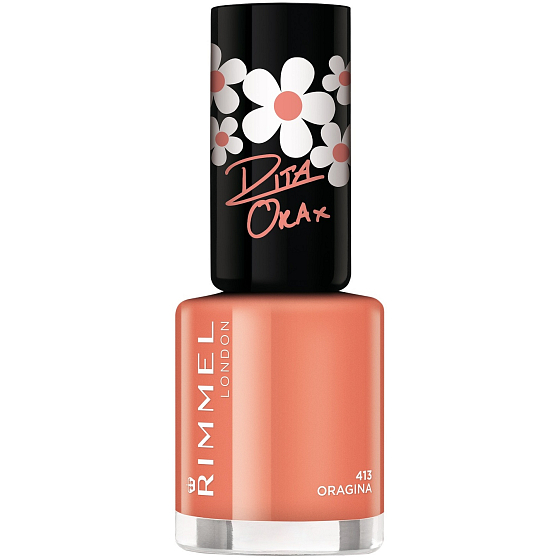Rimmel London 60 Seconds Nail Polish by Rita Ora lak na nehty 413 Oragina 8 ml