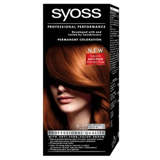 Syoss Professional barva na vlasy 6-77 Ryzí měděný