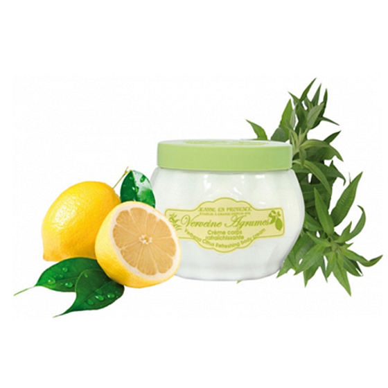 Jeanne en Provence Verveine Agrumes - Verbena a Citrusové plody tělový krém 200 ml