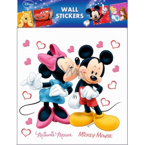 Samolepky na zeď Disney Minnie a Mickey Mouse 30 x 30 cm