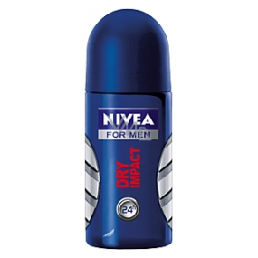 Nivea Men Dry Impact kuličkový antiperspirant deodorant roll-on 50 ml