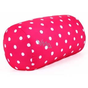 Albi Relaxační polštář Růžový s puntíky 33 x 16 cm