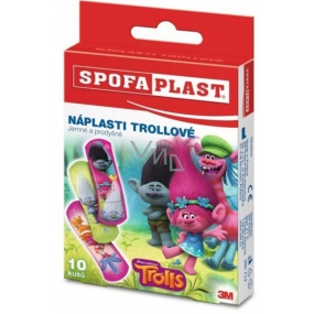 3M Spofaplast Trollové náplasti pro děti 72 x 25 mm 10 kusů