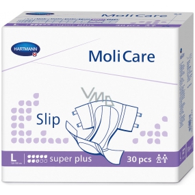 MoliCare Slip Super Plus L 120-150 cm 8 kapek zalepovací plenkové kalhotky pro těžký stupeň inkontinence 30 kusů