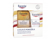 Eucerin Ph5 Relipidační sprchový olej 200 ml + Regenerační krém na ruce 75 ml, kazeta pro péči o citlivou pokožku