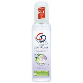 CD Wasserlilie - Vodní leknín tělový deodorant antiperspirant sklo pro ženy 75 ml