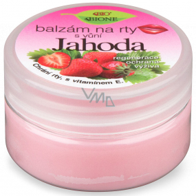 Bione Cosmetics Jahoda balzám na rty 25 ml