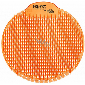 Fre Pro Slant Mango vonné sítko do pisoáru oranžové 18 x 18 x 1,5 cm 81 g