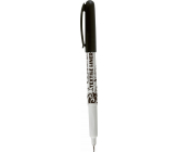 Centropen Textile Popisovač na textil tenký Černý 1 kus